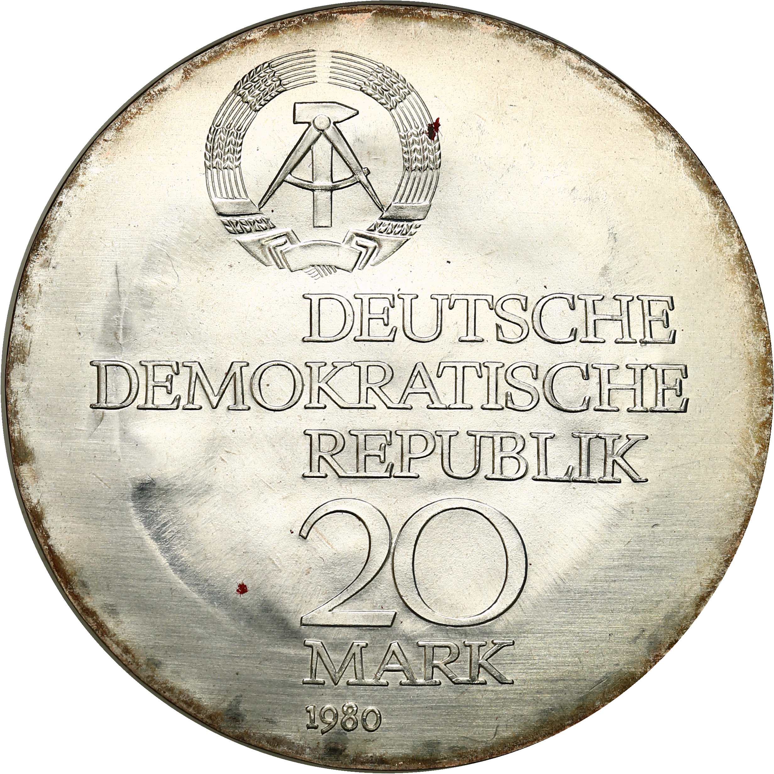 Niemcy, DDR. 20 marek 1980 Olimpiada Moskwa